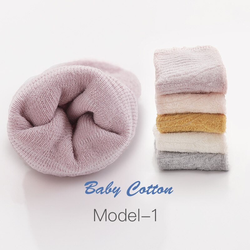 YATEMO 5 par/lote de calcetines calientes para bebés lindos calcetines de algodón suave ropa para bebés recién nacidos niñas niños calcetines Accesorios para niños: 1036-1 / Recién nacido