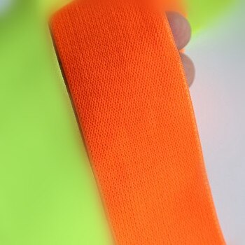 5 Yard/lot Kleding Naaien Elastische Band Rubberen Band Voor Kledingstuk Kleding DIY Accessoires: fluorescent orange