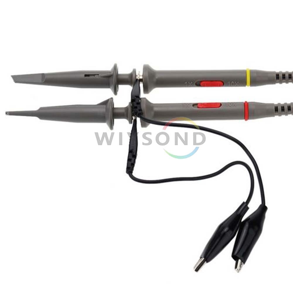 O017 2PCS x1 x10 1:10 P6020 20MHz Oscilloscope Clip Probe For Tektronix HP Oscilloscope Clip Probe