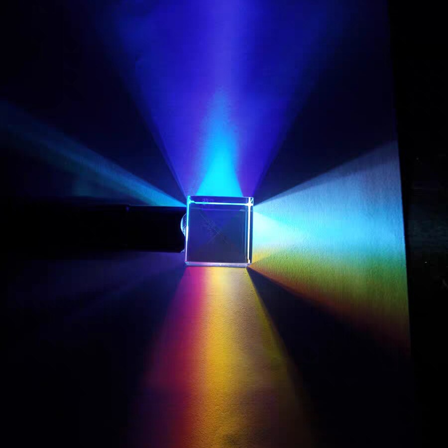 22Mm Cubic Wetenschappelijke Cube Optische Prisma Fotografie Van Tetraëdische Prisma