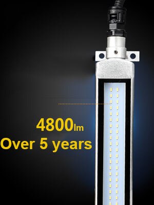 LED Fräsen CNC Maschine Werkzeug Licht Explosion-proof Wasserdicht Öl-proof Werkstatt Arbeits Lampe Lange drehmaschine lampe 24/36/220V