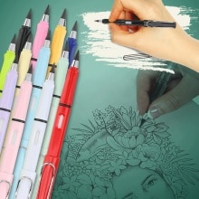 Technology No Ink Pen Unlimited Writing Pencils No Cutting Students Magic Pencils For Writing Art Sketch Painting Tools