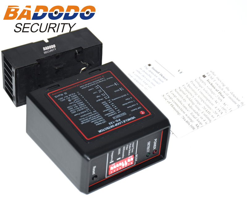 PD132 pojedynczy kanał indukcyjny detektor pętli indukcyjnej pojazdu dla parkingu samochodowego