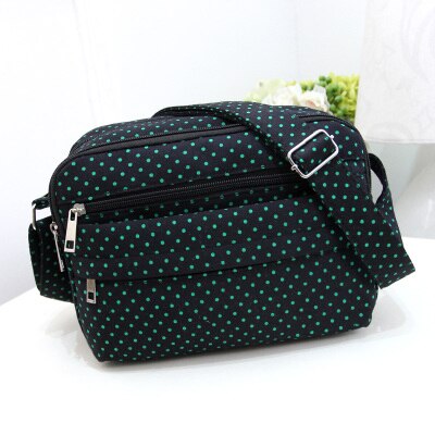 Hotsale dot mönster mamma blöja väska baby stuff arrangör förvaring för barnvagn barnbar 15 färger baby care bag mochila: Lv se bo dian