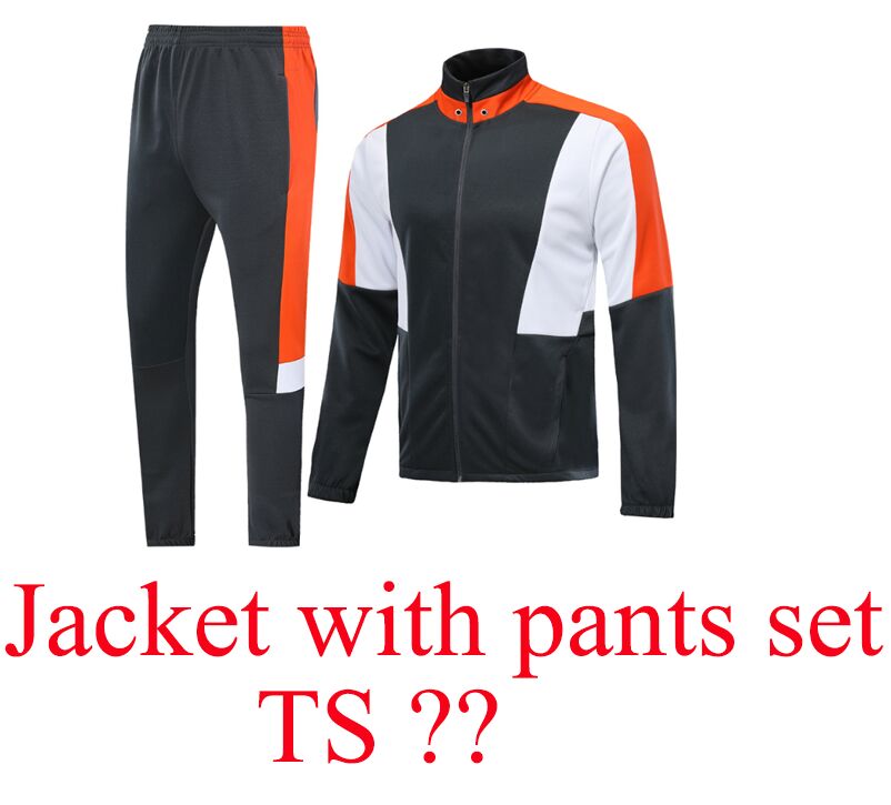 XIAO TS# Survetements de foot Homme -20 Soccer Tracksuit Training Jacket football trainingspak voetbal tenues 19/20: Jacket with pants / M