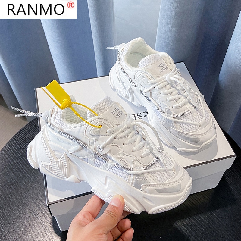 printemps grosses baskets femmes plate-forme Chaussures Basket Femme vulcaniser Chaussures femmes Chaussures décontractées Chaussures Femme