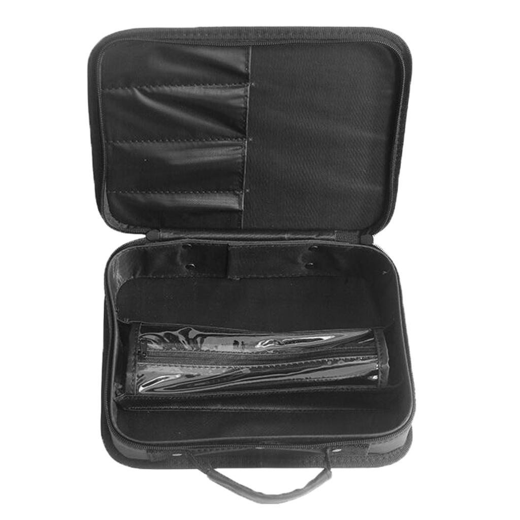 Portable Barber Tool Bag Salon Styling Clipper Comb Scissors Storage Carry Case