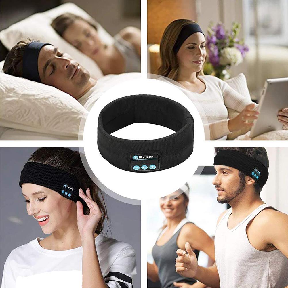 Wireless Headphones Bluetooth 5.0 Sports Headband Earphone Stereo Headset Sleep Player for Running Gym Earpiece