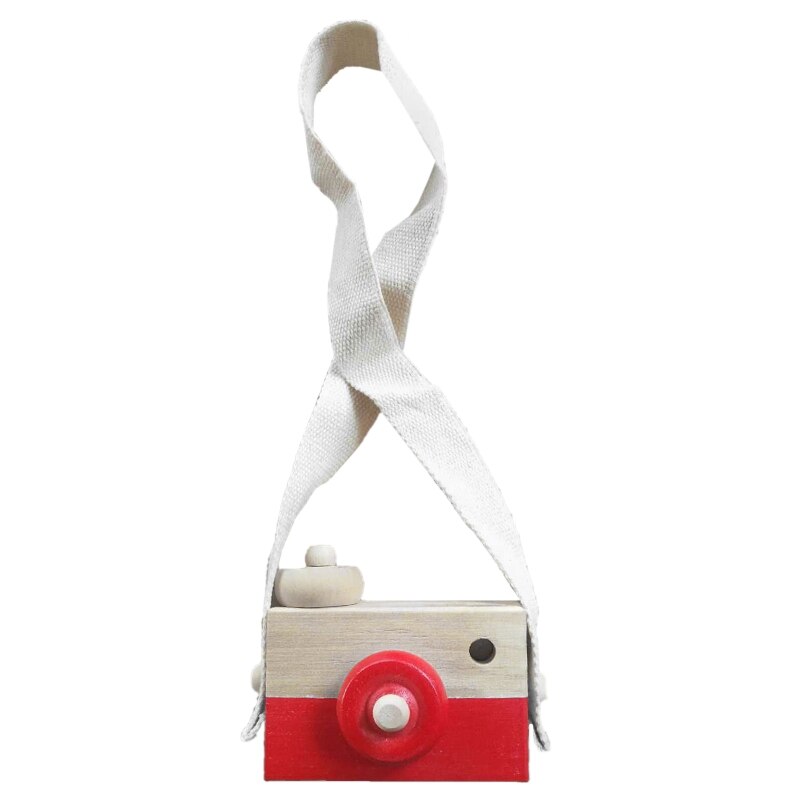Opknoping Houten Mini Camera Kinderkamer Decoratie Speelgoed Muur Opknoping Ornament