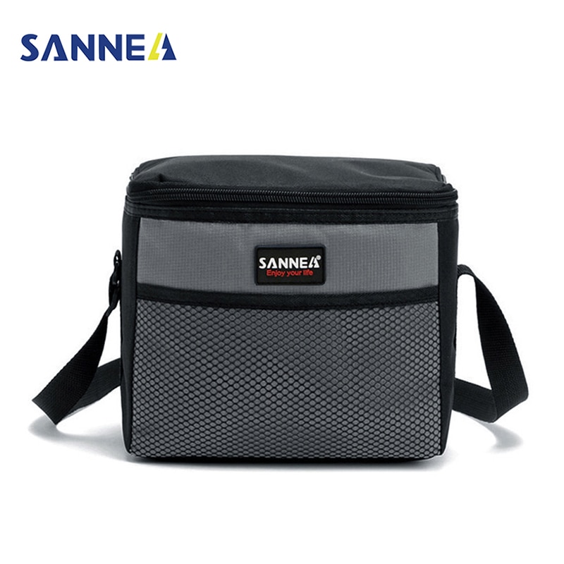 5L Koeltassen Geïsoleerde Lunch Tas Voor Kinderen Vrouwen Voedsel Zak Voor Sandwich Ruim Draagbare Oxford Lunchbox Tas Thermische picknick Tote