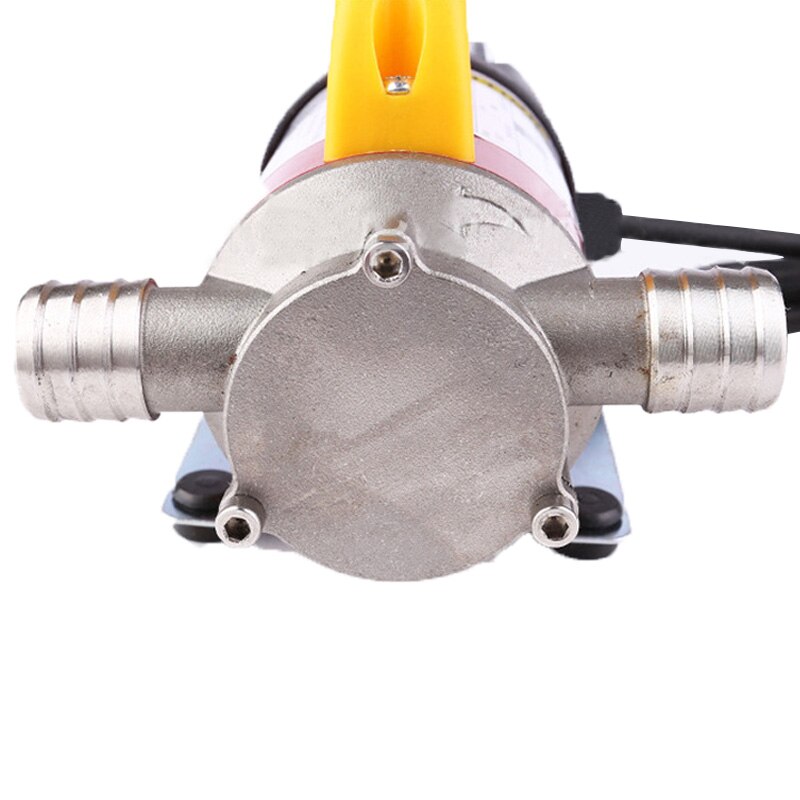12V 24V portable DC electric fuel pump car portable diesel oil pump kerosene self-priming pump