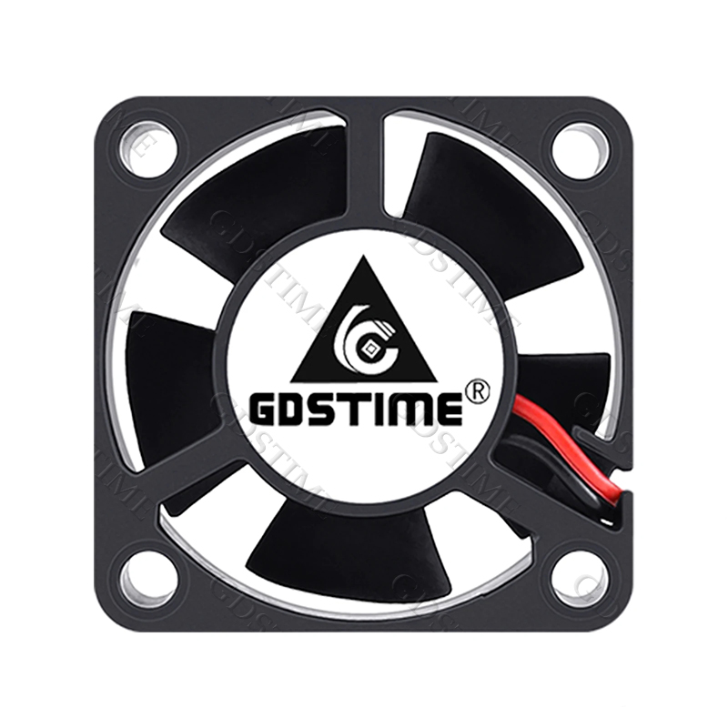 2 stks Gdstime DC 24 V Fan 30 MM x 10 MM Dual Kogellager Borstelloze Auto Lamp Koelventilator 30mm Micro fan 3010 Audio Koelventilator