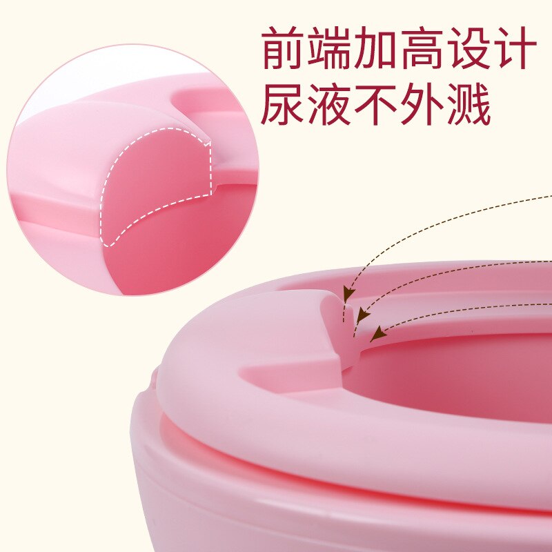 Multifunction Training Potty Toilet Portable Baby Pot Toilet Seat Kids Potty Training Seat Comfortable Backrest Children's Potty