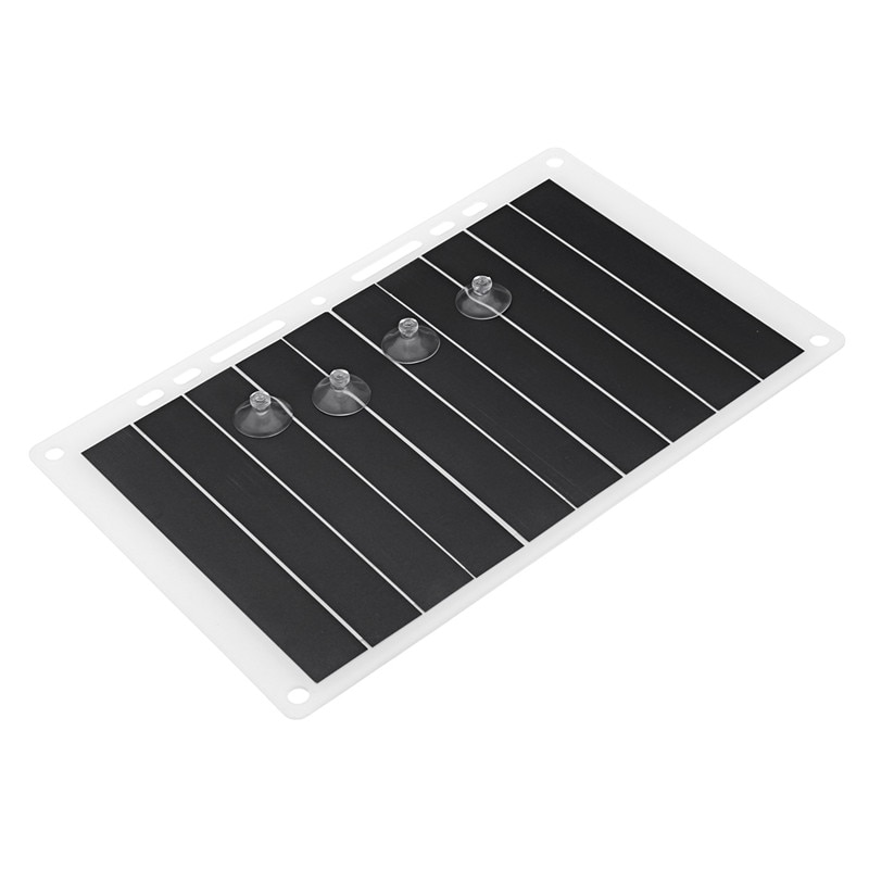 5V 10W Draagbare Ultra Dunne Monokristallijn Silicium Usb Solar Panel Charger Outdoor Zonne-energie Opladen Board
