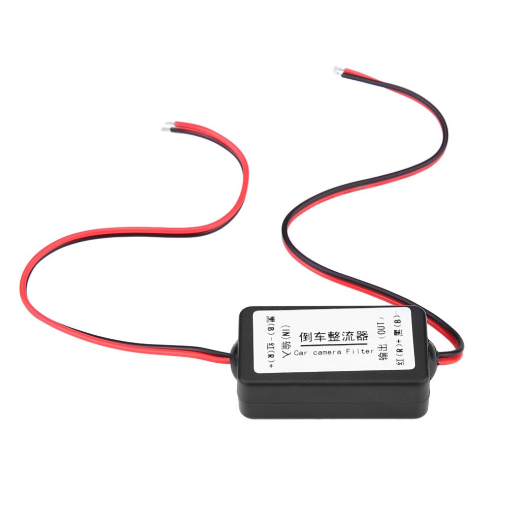 12 DC potente filtro rectificador para cámara de visión trasera de coche relé de potencia filtro condensador rectificadores de característica de rendimiento