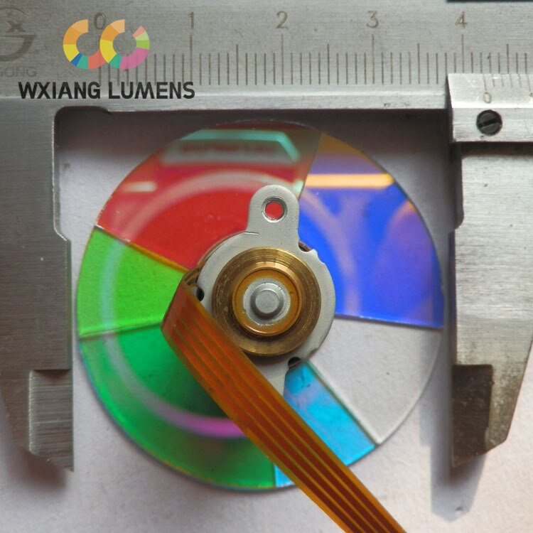 Projector Dichroic Color Wheel Fit for Benq MS510 MX511 6 Segments