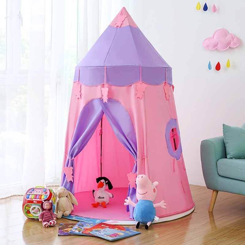 Kinderen Tent Speelhuis Huis Prinses Meisje Indoor Kasteel Baby