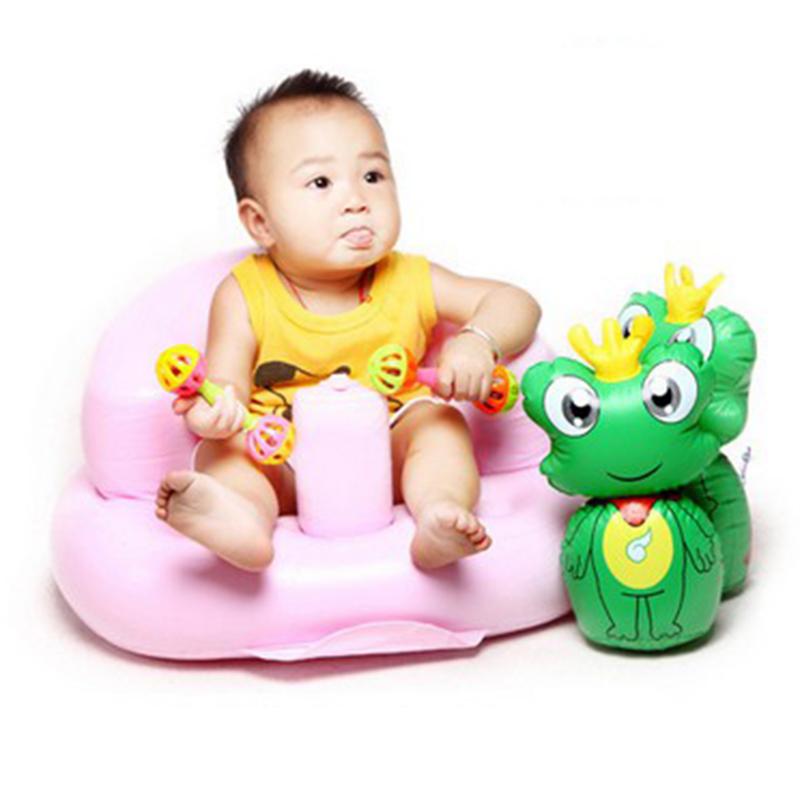 Opblaasbare Baby Sofa Veiligheid Stoel Draagbare Play Game Mat Banken Leren Kruk Kinderen Leren Seat Strand Speelgoed Voor Kinderen Meubilair