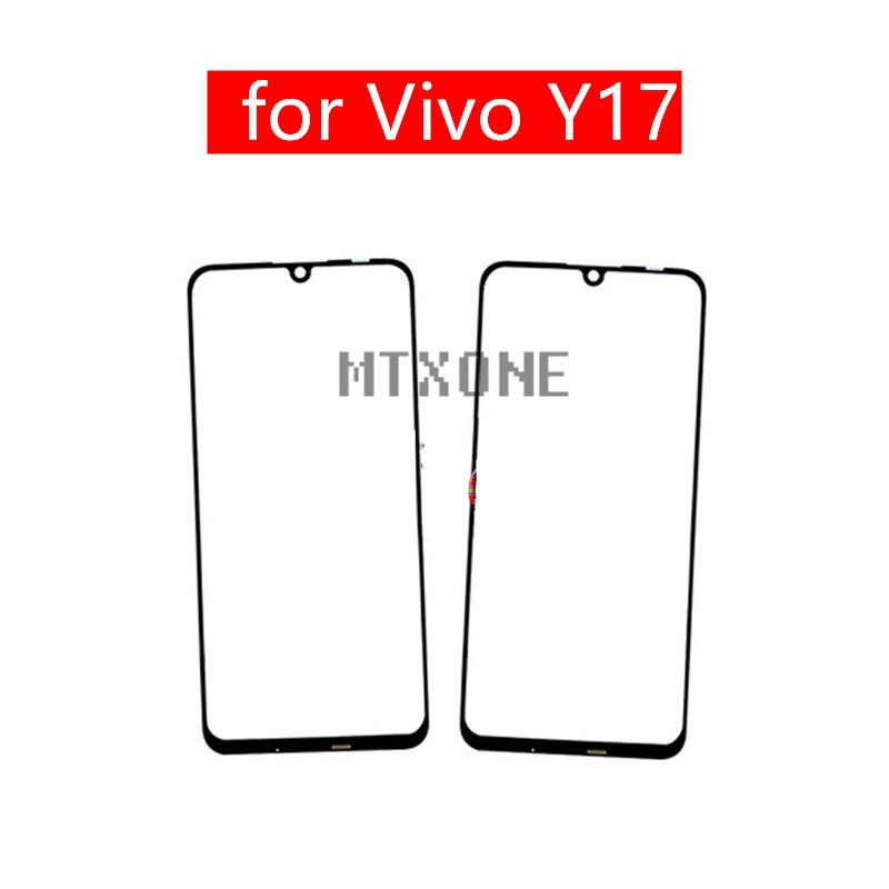 Voor Vivo Y17 Touch Screen Glas Panel Voor Vivo Y17 Touchscreen Panel Front Outer Reparatie Onderdelen