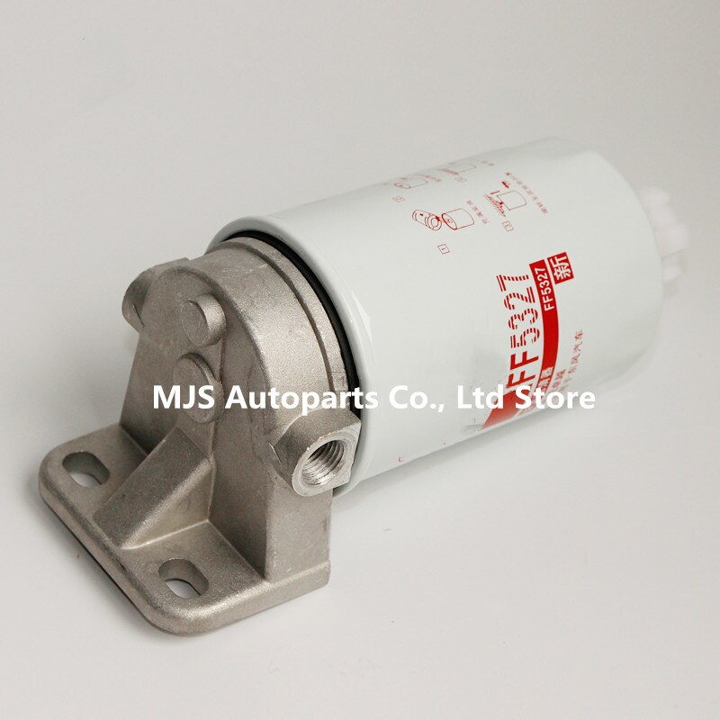FF5327 FF5052 Kraftstoff Wasser Trennung Filter Für Fleetguard 1119G-030 T64101003 WBF1235 231-1105020 Doppel Tasse Basis Öl Filter: FF5327 Montage