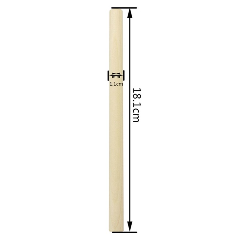5Pcs 180Mm 4/4-3/4 Wood Acoustic Cello Sound Post For Musical Stringed Instruments Cello Accessories
