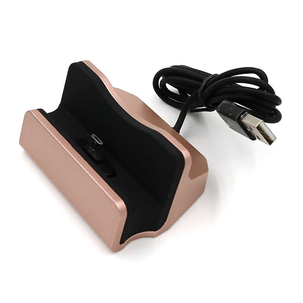 phone holder stand for phone Micro USB mobile phone charger charging Dock Cradle Stand Station For Android Phone A20: Pink