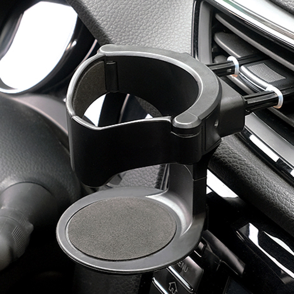 Grande carro Cup Holder Expander com base ajustável, Cup Holder Adapter, Multipurpose Bottle Cup Organizer, Acessórios de armazenamento: Branco