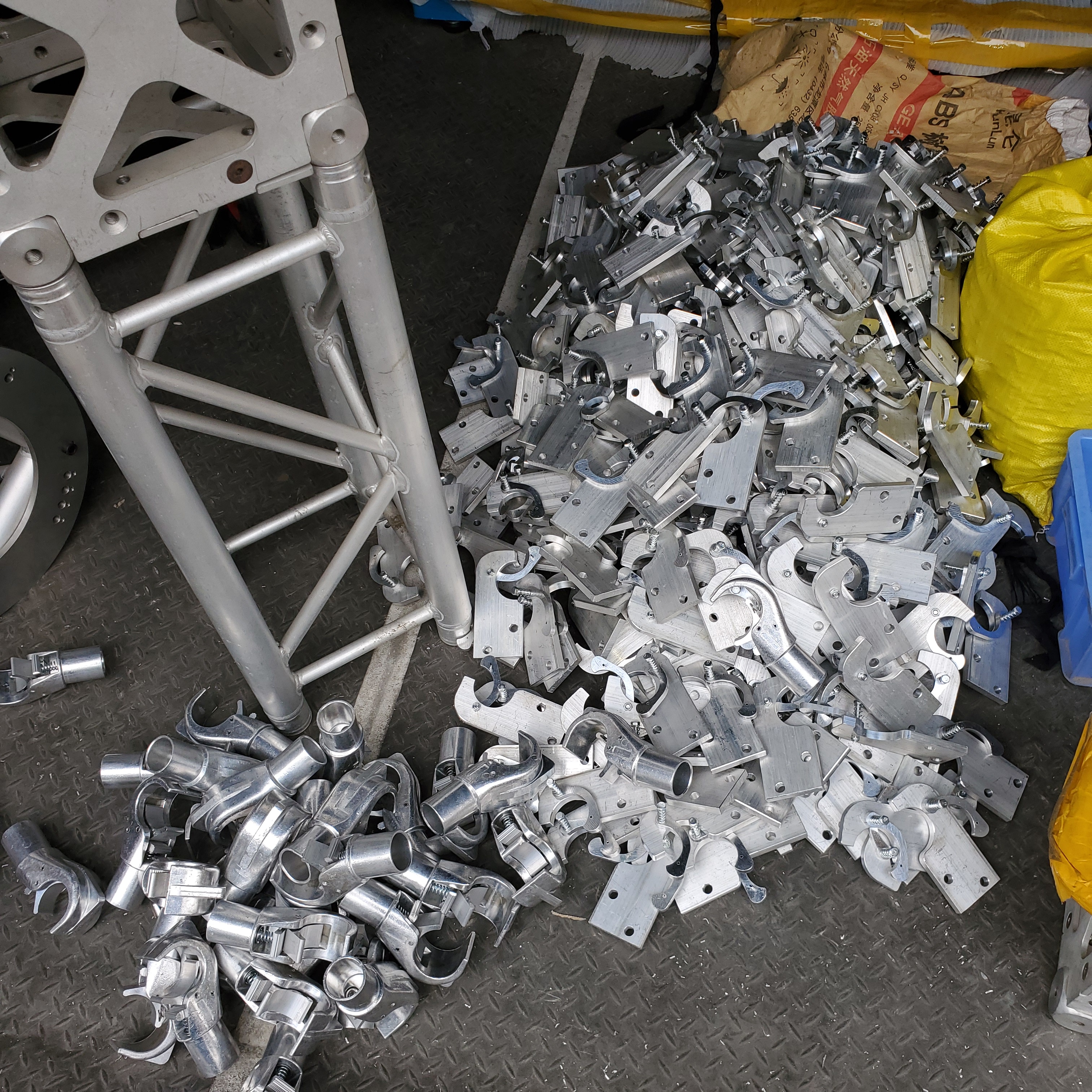 aluminum Scaffold platform quick lock clamp