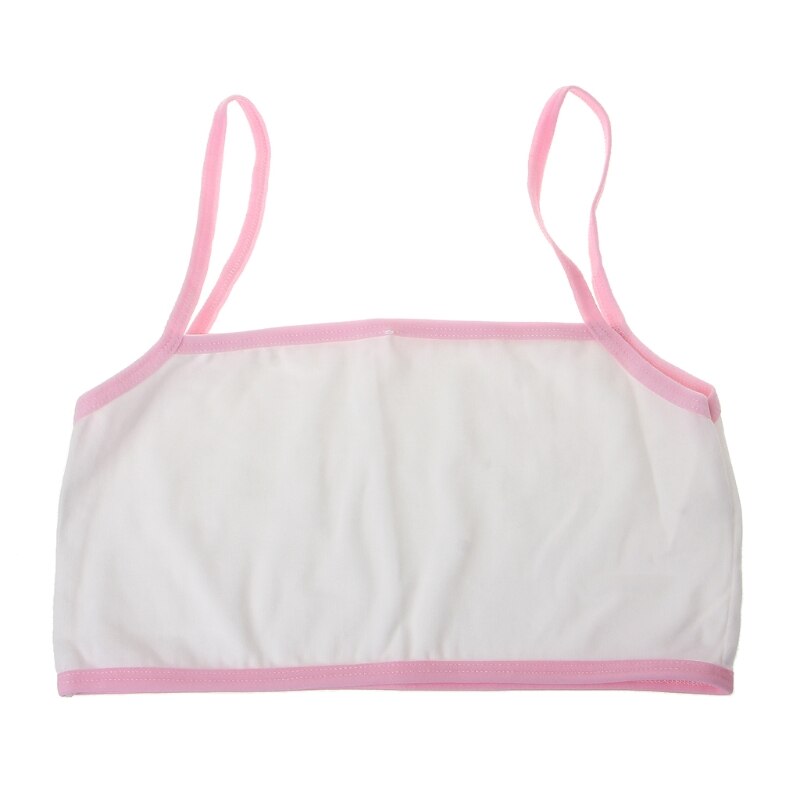 1 Pcs Tiener Beha Meisje Vest Katoen Grote Meisje Ondergoed Bras Adolescente Kids Hemdjes Sport Beha Training Beha Meisje bras Voor Meisjes: 3