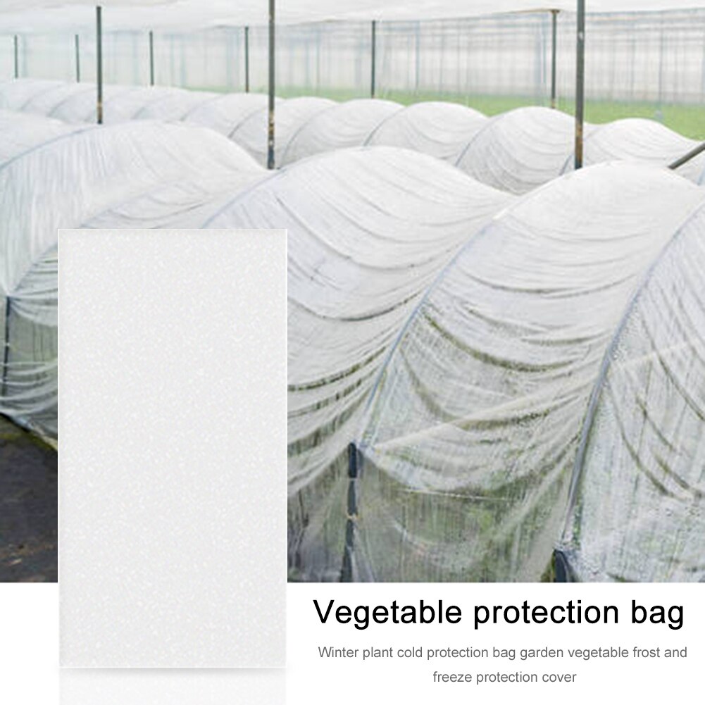 Vorst Bescherming Plant Cover Niet-geweven Jas Cover Tegen Hagel Sneeuw Winter Struik Kas Anti Vogel Bescherming Zakken