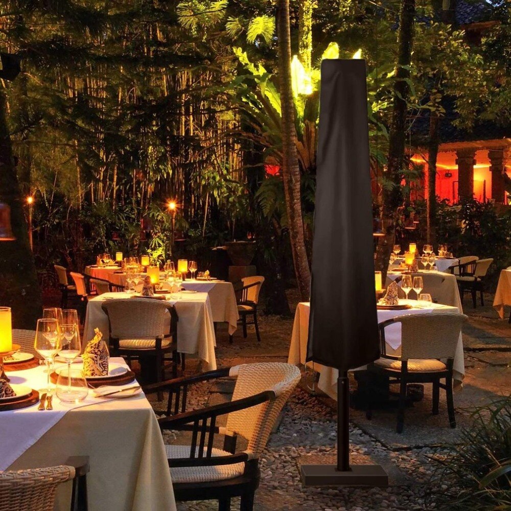 Waterdichte UV-bescherming Parapluhoes Paraplu Patio Tuin Restaurant Schild Cantilever Oxford Doek Parasol Regenhoes