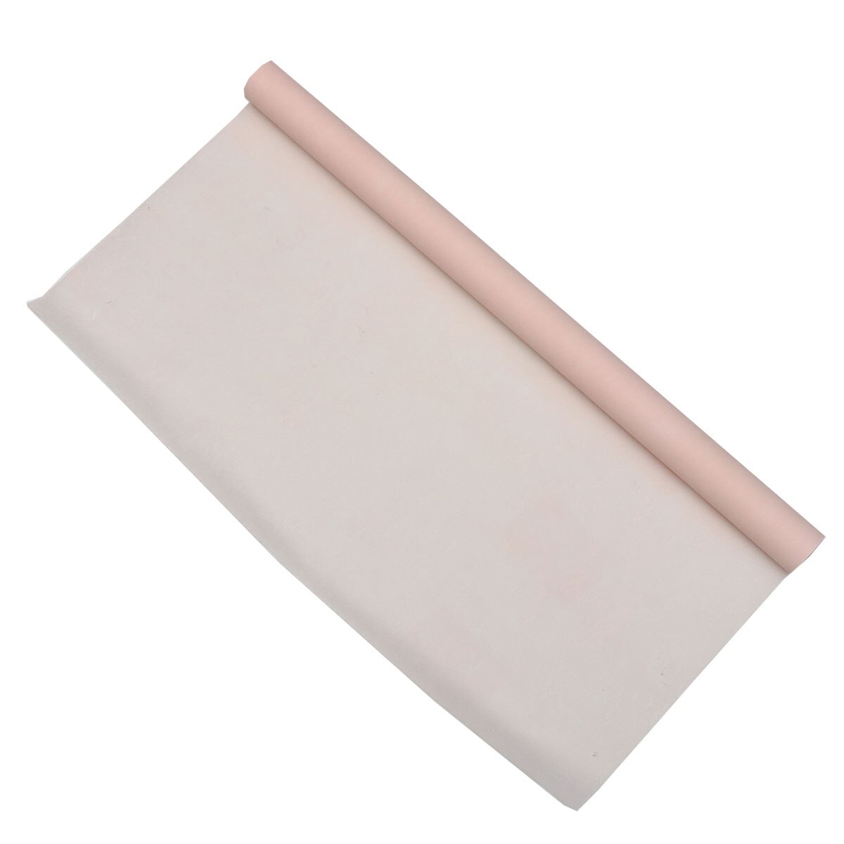 1 rull engangs duk bukett innpakningspapir utsøkt borddeksel bordpynt festrekvisita  (900 x 60cm): Rosa