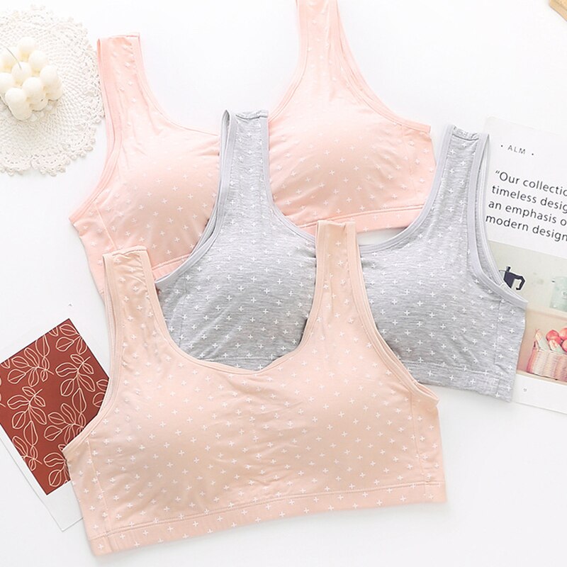 Big Size Seamless Padded Wire Free Comfortable 3XL Women Sports Sleeping Bras Bralette Top Brassiere Ladies Underwear