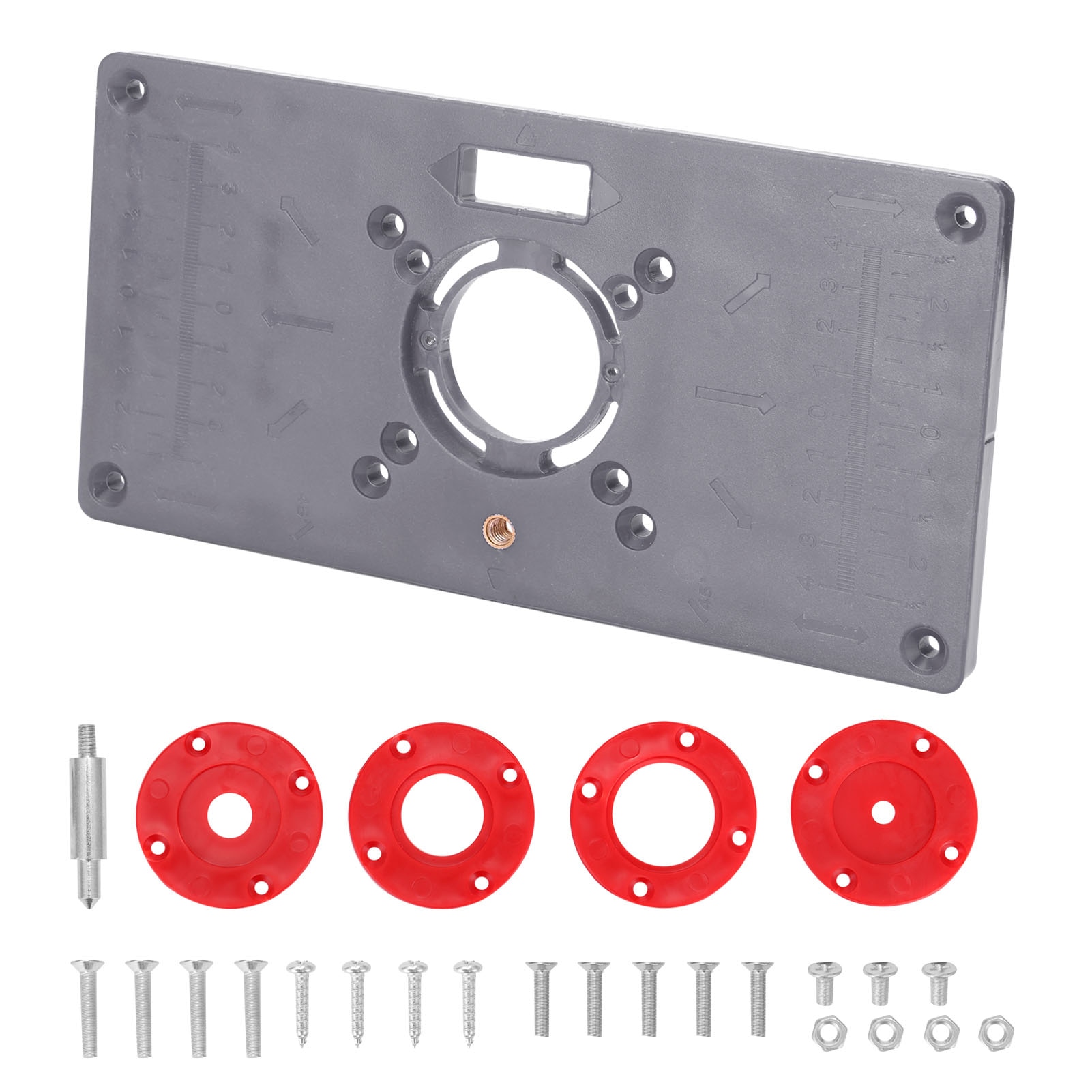Routerouter Table Plate Trimming Machine Engraving Router Board Engraving Flip Board Router Table Insert Board workbench: TYPE 1