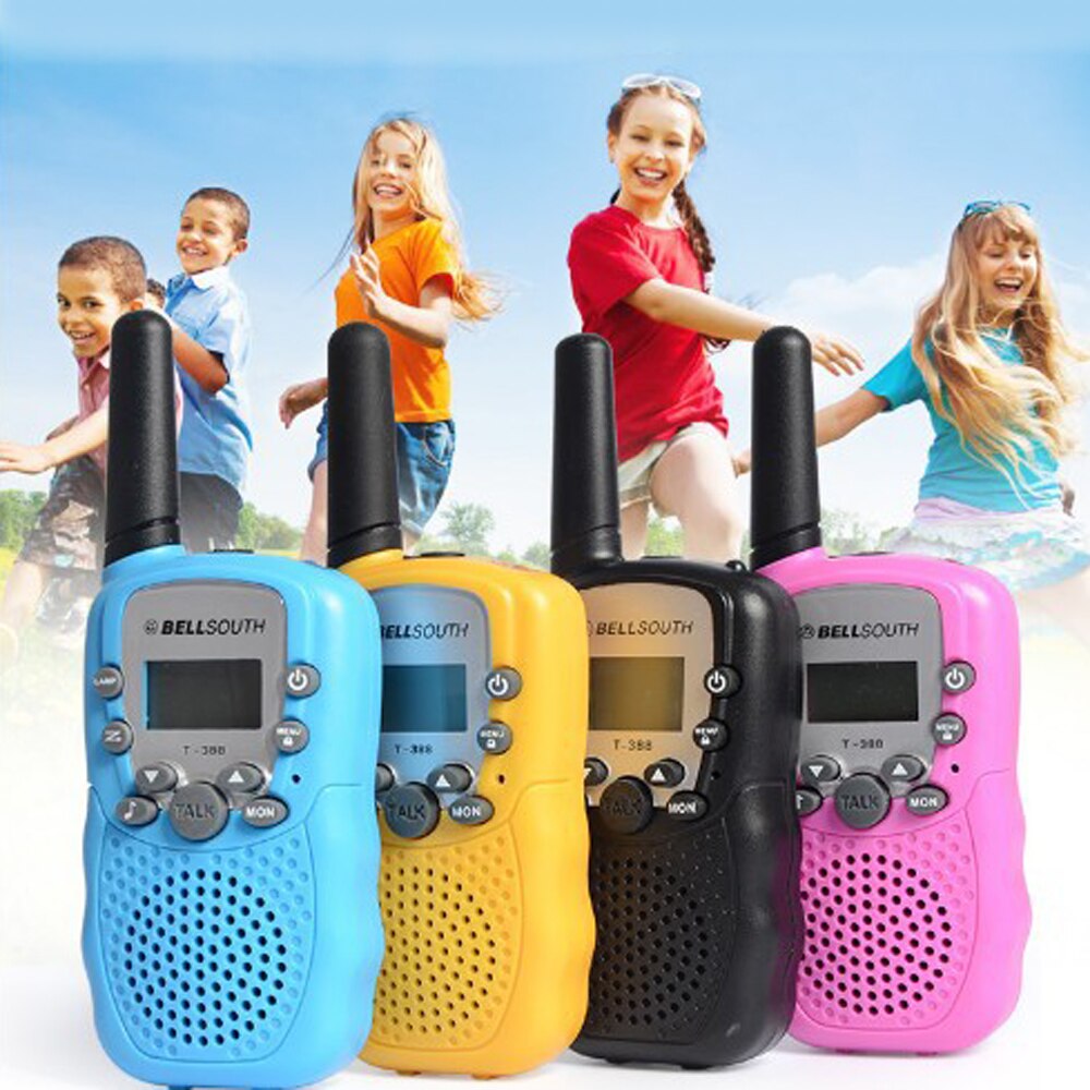2 Stks/set Draagbare Twee-weg Walkie Talkie Kids Radio Walkie Talkies Speelgoed Mini Transceiver Outdoor Interactief Spel Speelgoed Voor childr