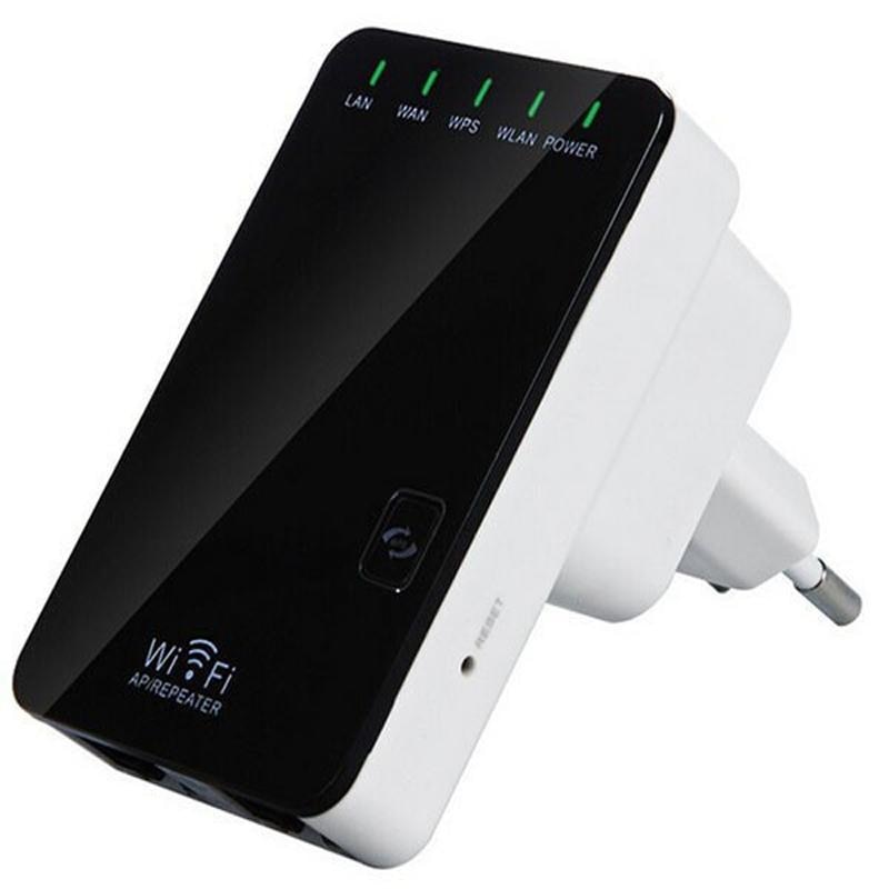 Repeater wifi trådløs router extender ap booster forsterker lan client bridge ieee 802.11b /  g / n eu plug wi fi roteador