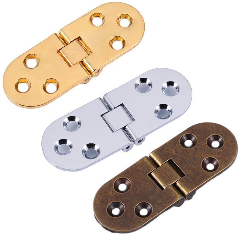 Zinc Alloy Mounted Folding Hinges Self Supporting Foldable Table Cabinet Door Hinge Furniture Hardware