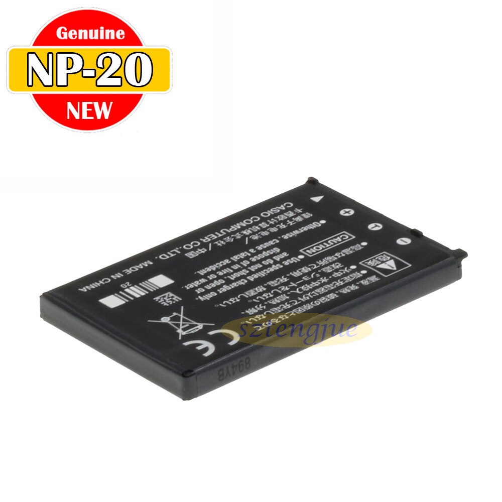 Neue Original NP-20 Batterie für Casio EXILIM Zoomen EX-Z3 EX-Z4 EX-Z5 EX-Z6 EX-Z7 EX-Z11 EX-Z60 EX-Z70 EX-Z75 EX-M1 EX-M2 EX-M20