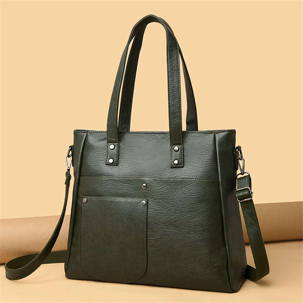 2 sets leren casual tassen en handtassen luxe handtassen damestassen dames schoudertassen voor vrouwen