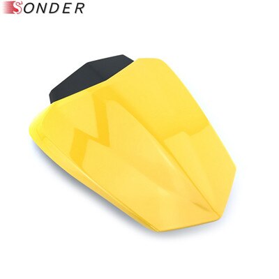 Motocicleta rojo pasajeros trasera cubierta de asiento trasero asiento cuello carenado para YAMAHA YZFR1 YZF1000 YZF R1 1000 YZF-R1 09-14 13 12 11 10: Yellow