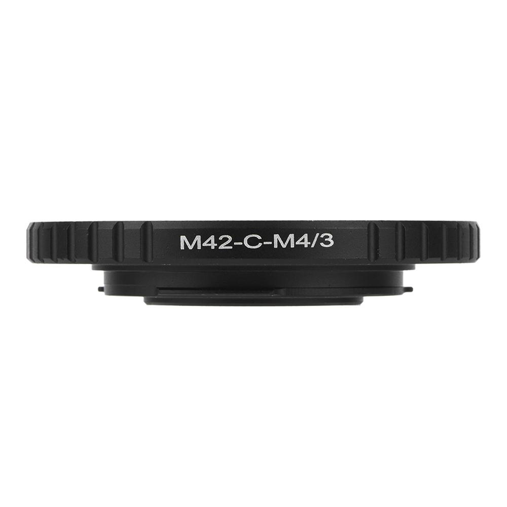 Camera lens holder M42-C-M/3 Metal Manual Focus Lens Adapter Ring for M42 Screw C Mount Lens to Fit for M4/3 Camera macro ring