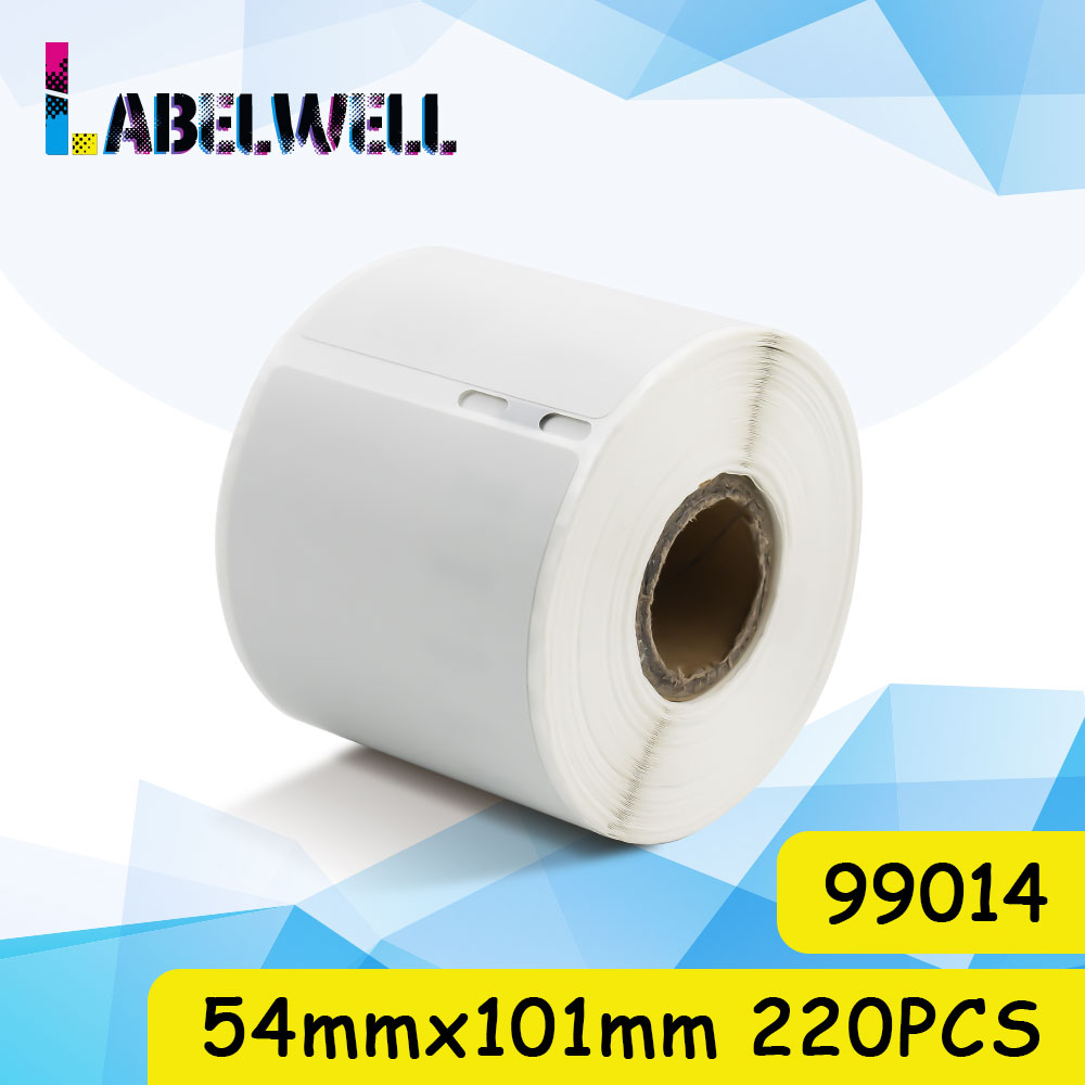 Labelwell 5Rolls 99012 Address Stickers 99010 99014 11352 11355 11354 Labels For Dymo Labelwriter 450 Label Maker 450 Twin Turbo: 1Roll 99014 220Pcs