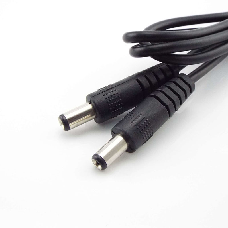 5,5 x 2,1 mm DC 12 V 3 A Stecker auf Stecker Netzteil DIY Kabel Verlängerungskabel CCTV-Kamera-Adapter-Anschluss Netzkabel 0,5 m 1 m 2 m