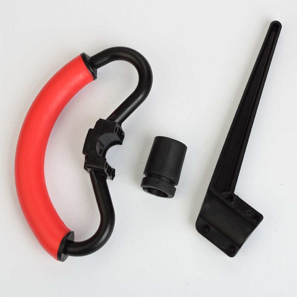 1 set Lawn Mower Handle Lawn Mower Parts Trimmer Brush Cutter Throttle Trigger Sponge+ABS Anti-slip Handle with Accessories: Type-A