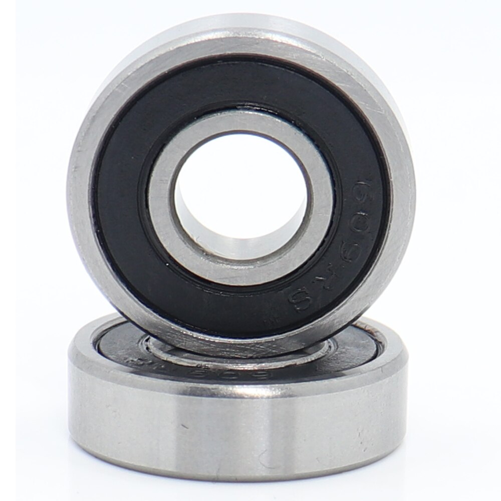 609RS Bearing ABEC-1 10PCS 9x24x7 mm Miniature 609-2RS Ball Bearings 609 2RS