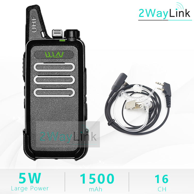 WLN KD-C1 Radio Mini Walkie Talkie UHF Handheld Zwei Weg Ham Radio 5W Mini Radio ZT-X6 RT22 Handliche talki walki BF-888S 888S KD-C2: B-Acoustic