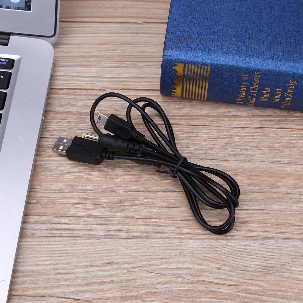 1.2M Newest Charger Power 2 in 1 USB Data Charge Cable Cord for Sony PSP 2000 3000 Game Console Game Accessories