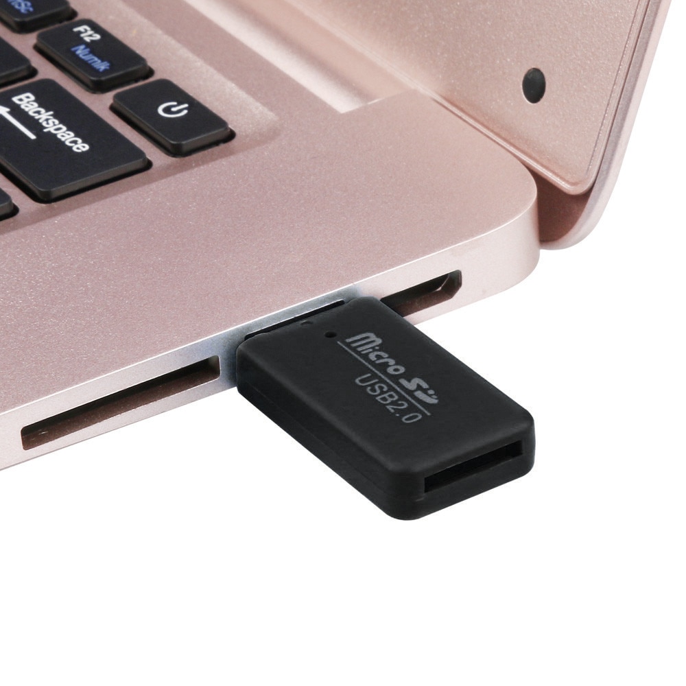 USB 2.0 Micro SD SDHC TF Flash Memory Card Reader Mini Adapter For Laptop#T2