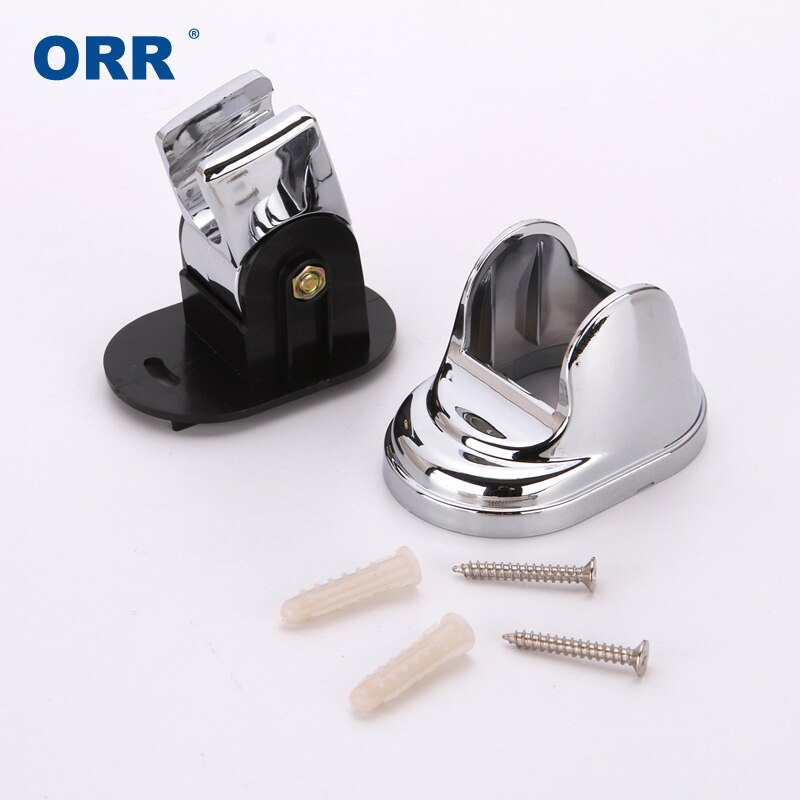 Shower Bracket Bathroom Mounting Faucet Holder Wall Hand Replacement Parts ABS estante Soporte chuveiro ORR