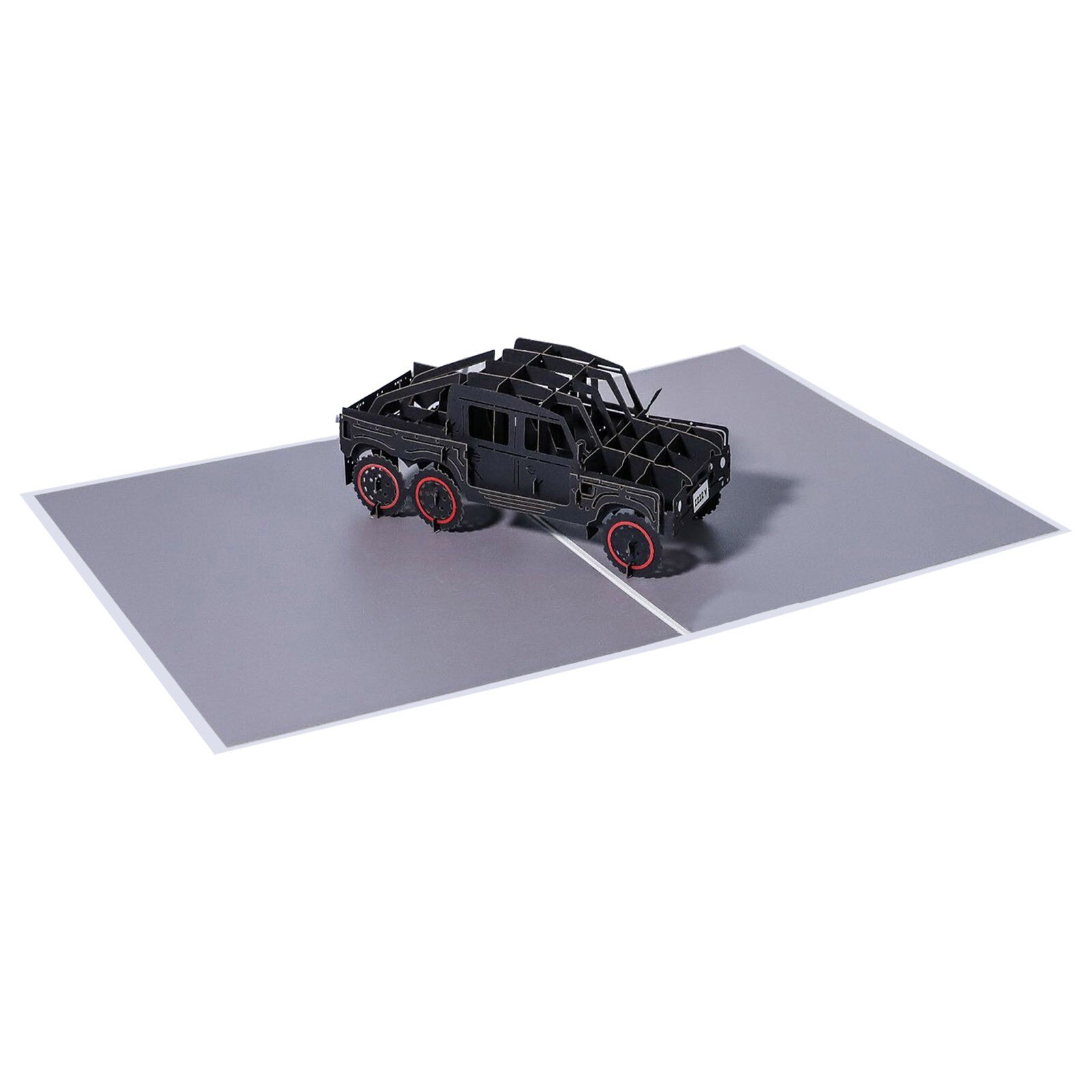 Carte de vœux Pop-Up en 3D pour voiture, carte de vœux pour anniversaire des mères, fête des pères, remise de diplôme, mariage, anniversaire, bien-être,